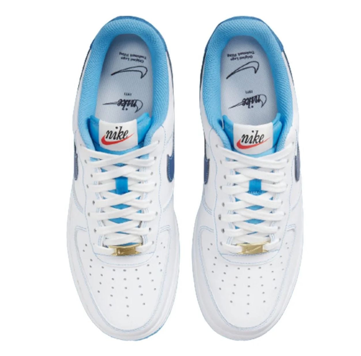Nike Air Force 1 Low First Use - White university Blue
