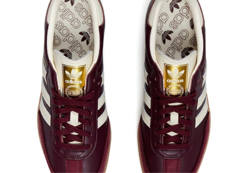 Adidas Samba OG Maroon
Gold Metallic