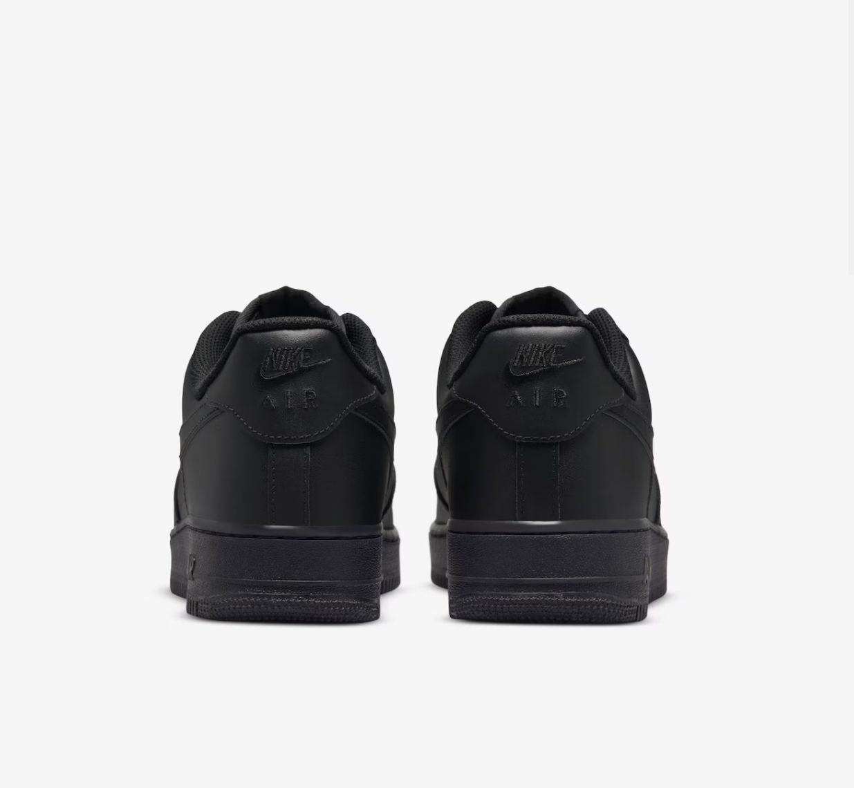 Nike Air force 1 triple black