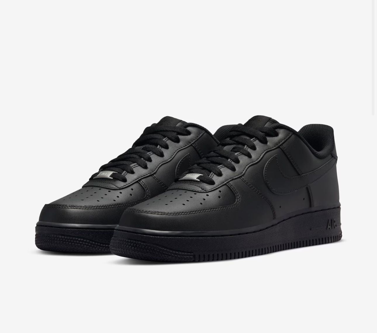 Nike Air force 1 triple black