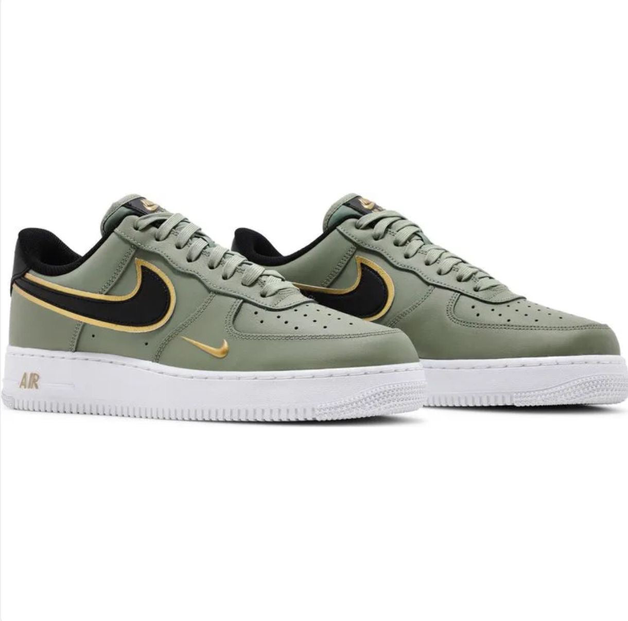 Nike Air Force 1 '07 - LV8 Metallic Swoosh Pack - Oil Green