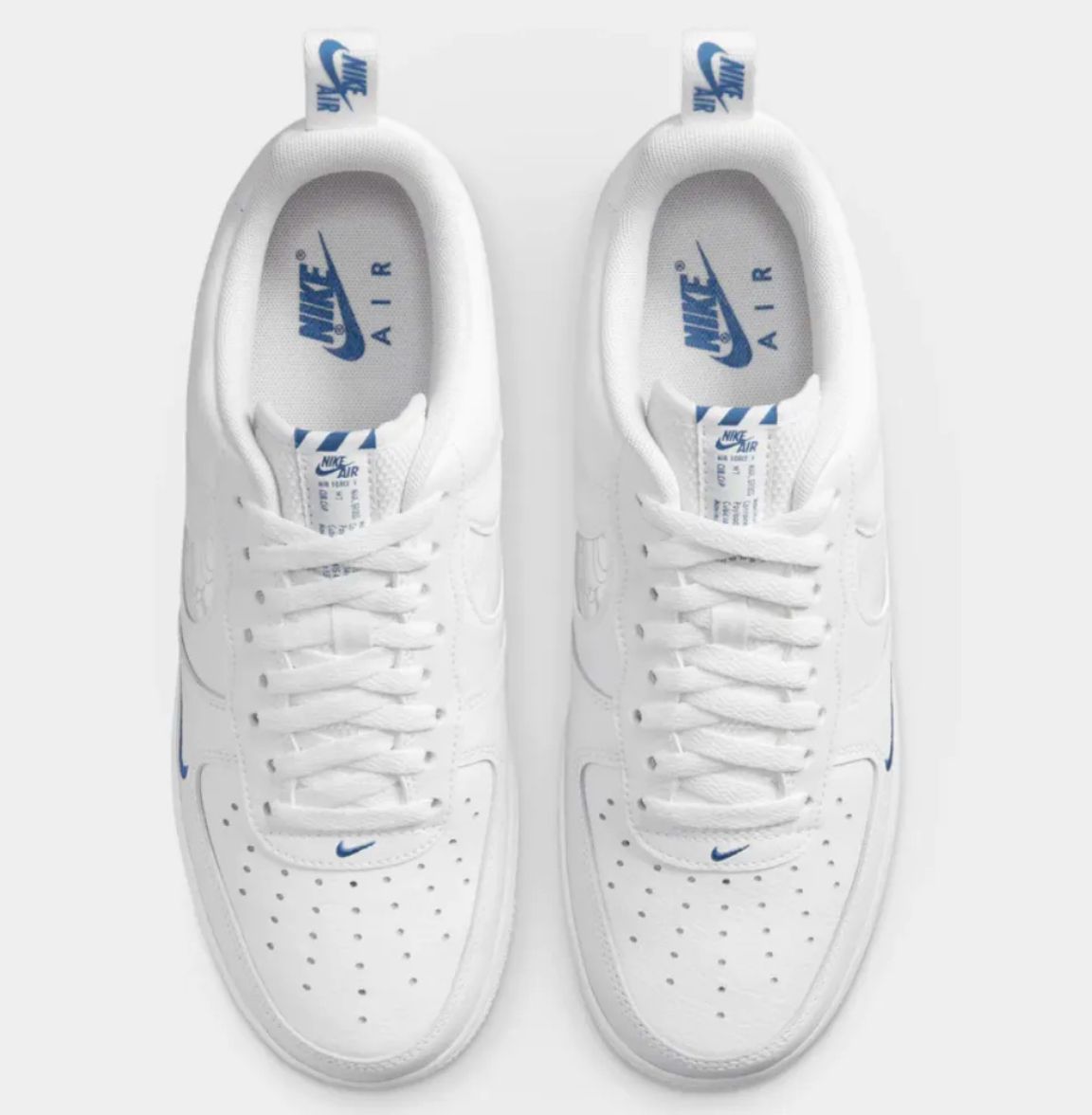 Nike Air Force 1 Low White Dark/ Marina Blue