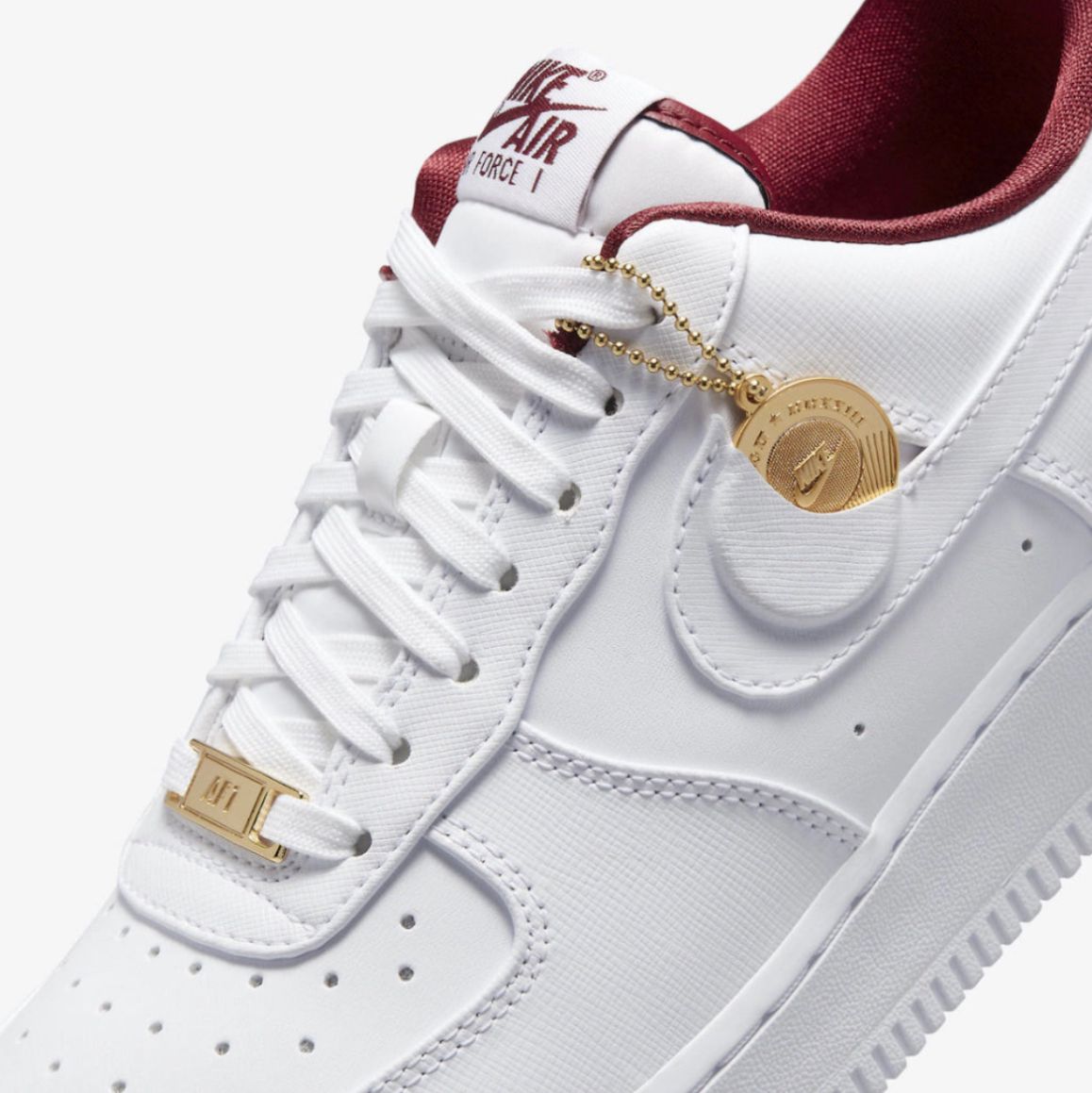 Nike Air Force 1 Low '07 SE Just Do It Summit White Team Red