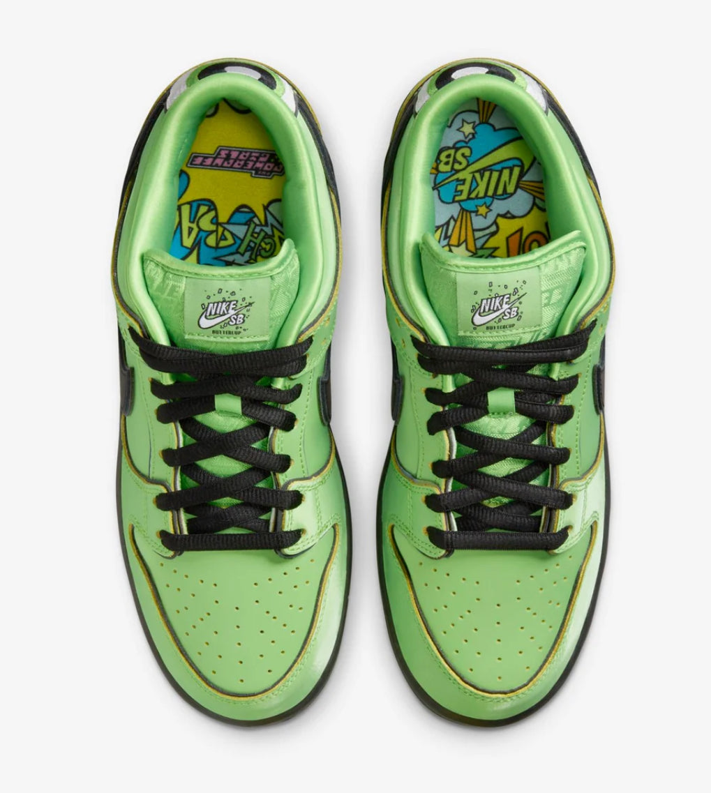 Nike SB Dunk Low The
Powerpuff Girls Buttercup