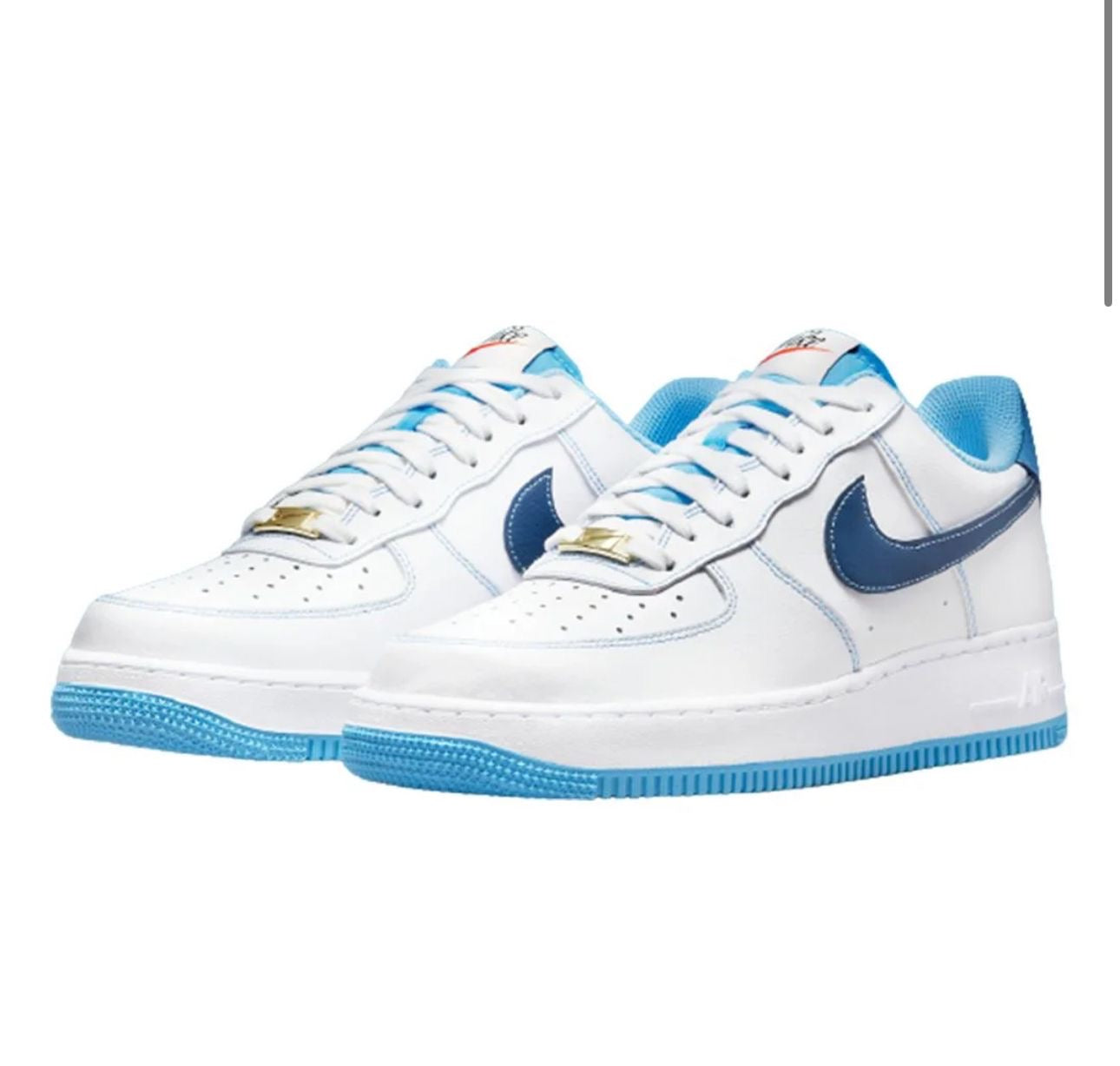 Nike Air Force 1 Low First Use - White university Blue