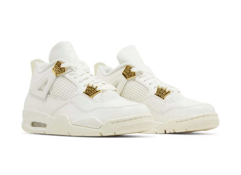 Air Jordan 4 Metallic Gold