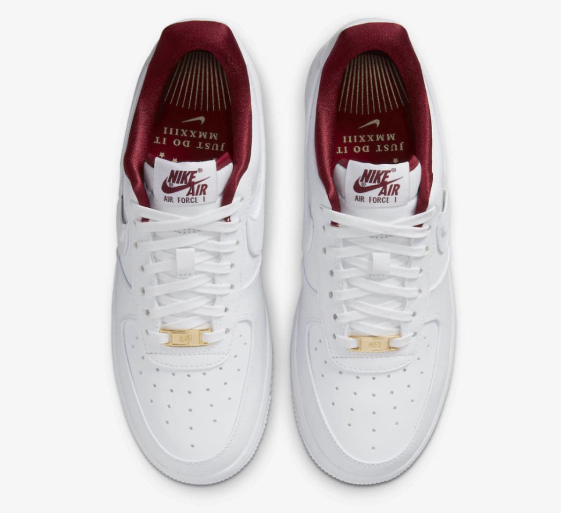 Nike Air Force 1 Low '07 SE Just Do It Summit White Team Red