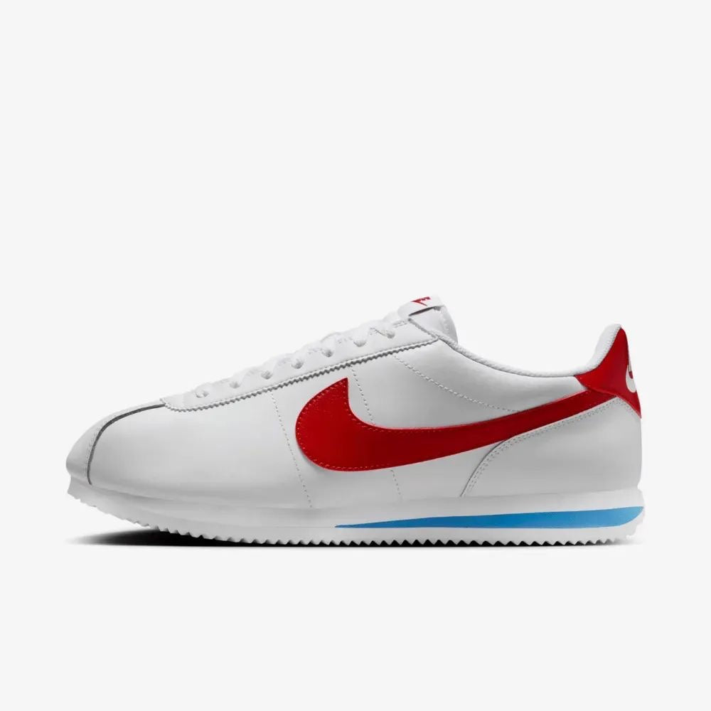 Nike Cortez White varsity red