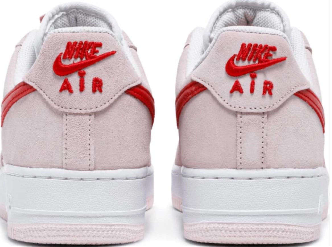 Nike Air force 1 low Qs “ valentine’s Day Love Letter