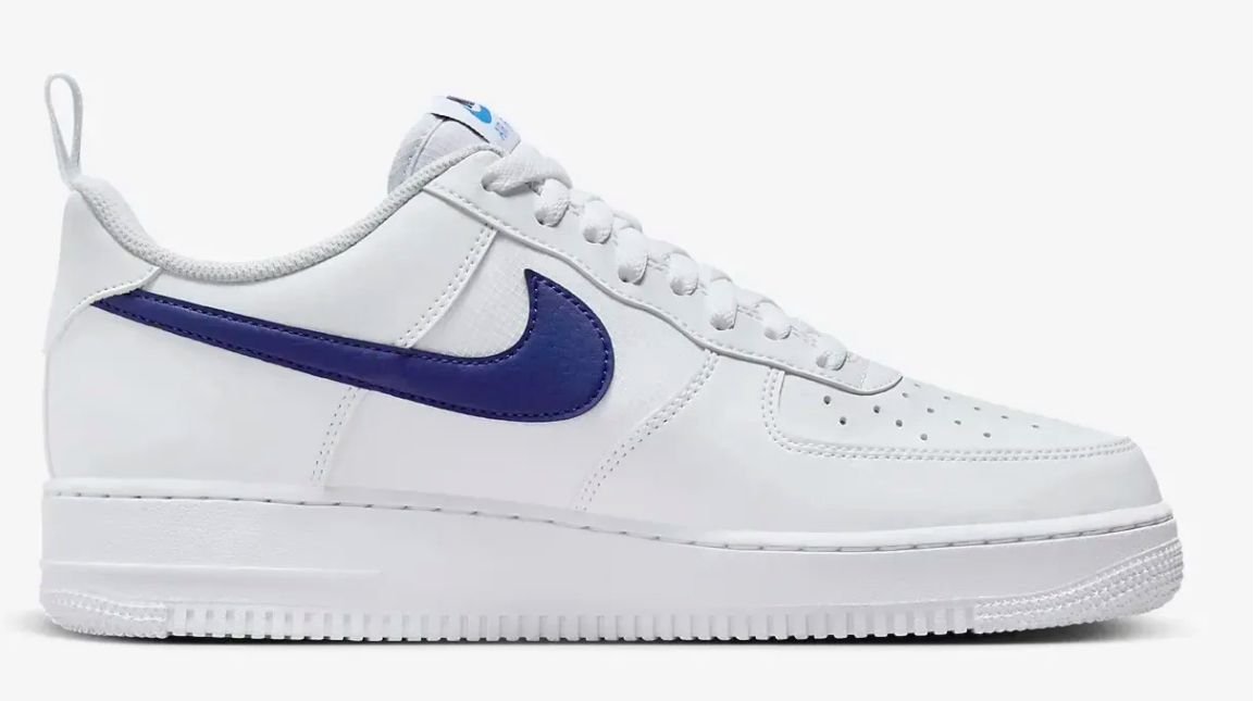 Nike Air Force 1 07  Low White/Deep Royal