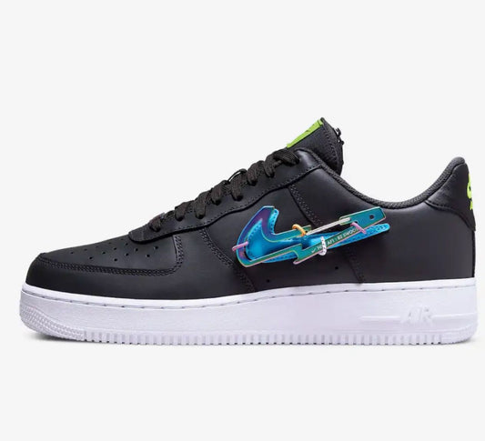 Nike Air force 1 PRM Black carabiner