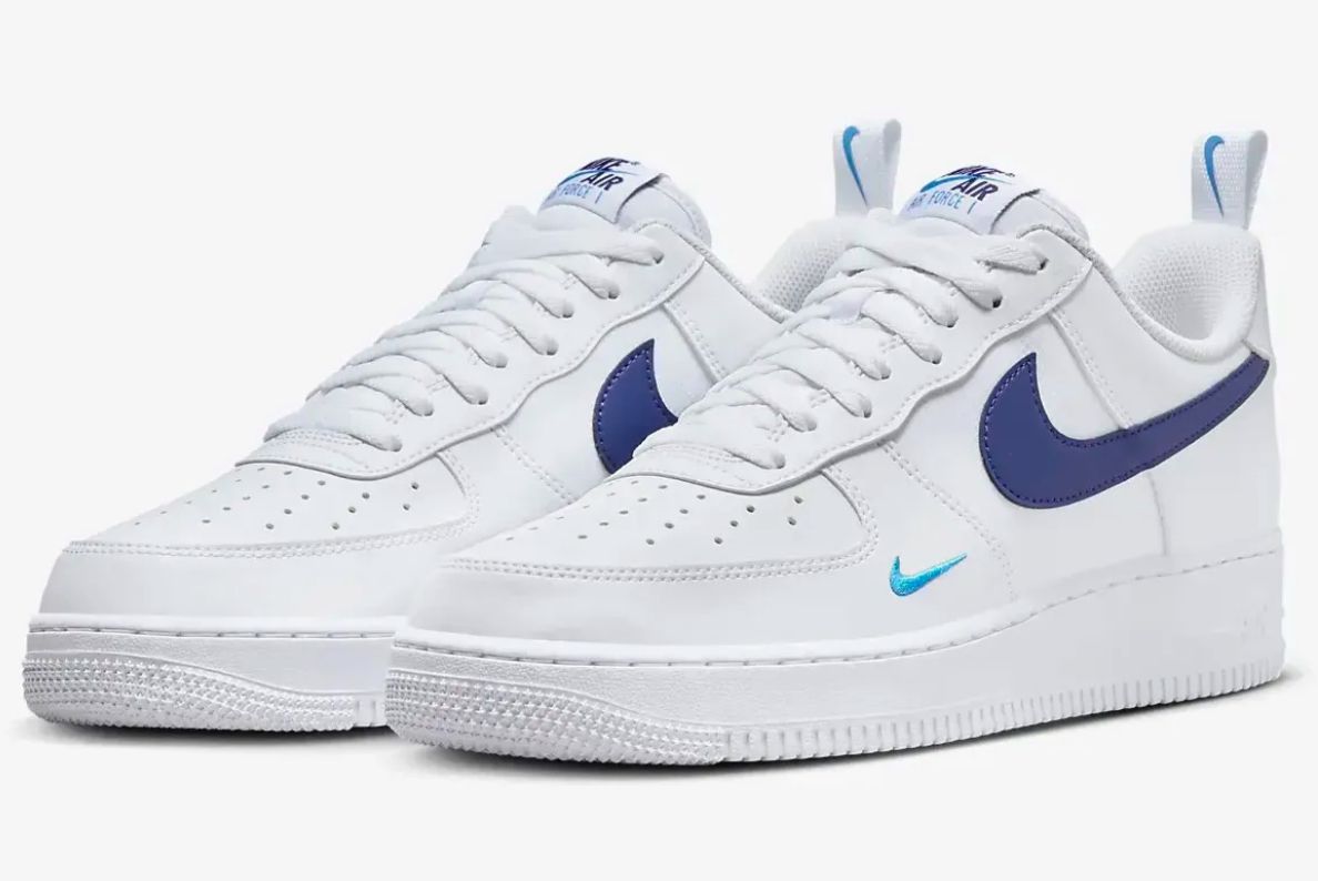 Nike Air Force 1 07  Low White/Deep Royal