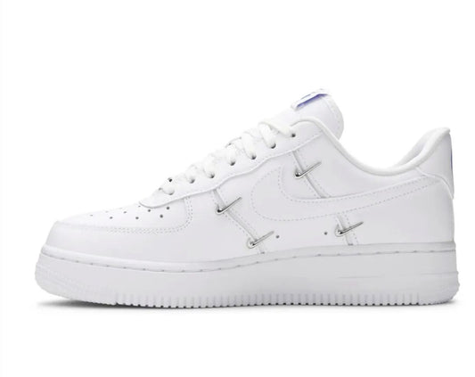 Nike Air Force 1 Sisterhood - White Metallic Silver