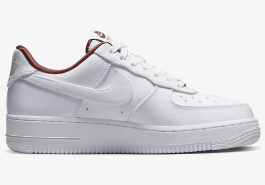 Nike Air Force 1 Low '07 SE Just Do It Summit White Team Red